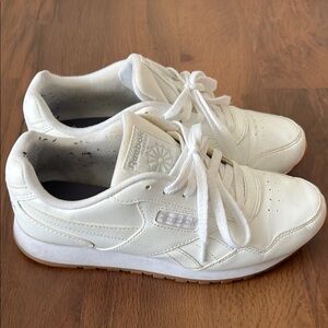 Reebok Classic White Leather Sneakers